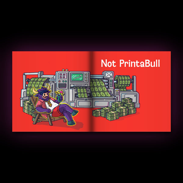Inside Bitcoin ExplainaBull: Not PrintaBull illustrated spread